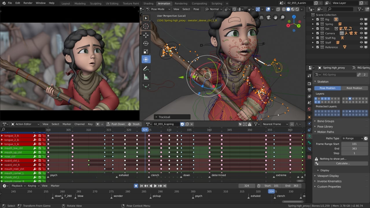 Blender моделирование